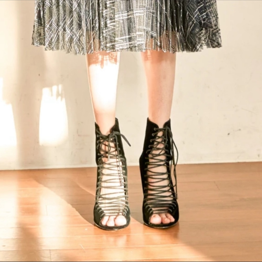 Jeffrey Campbell Lace Up Heel